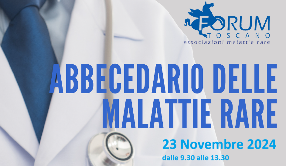 SAVE THE DATE - 23/11/24 Firenze, ABBECEDARIO DELLE MALATTIE RARE - CONVEGNO FINALE