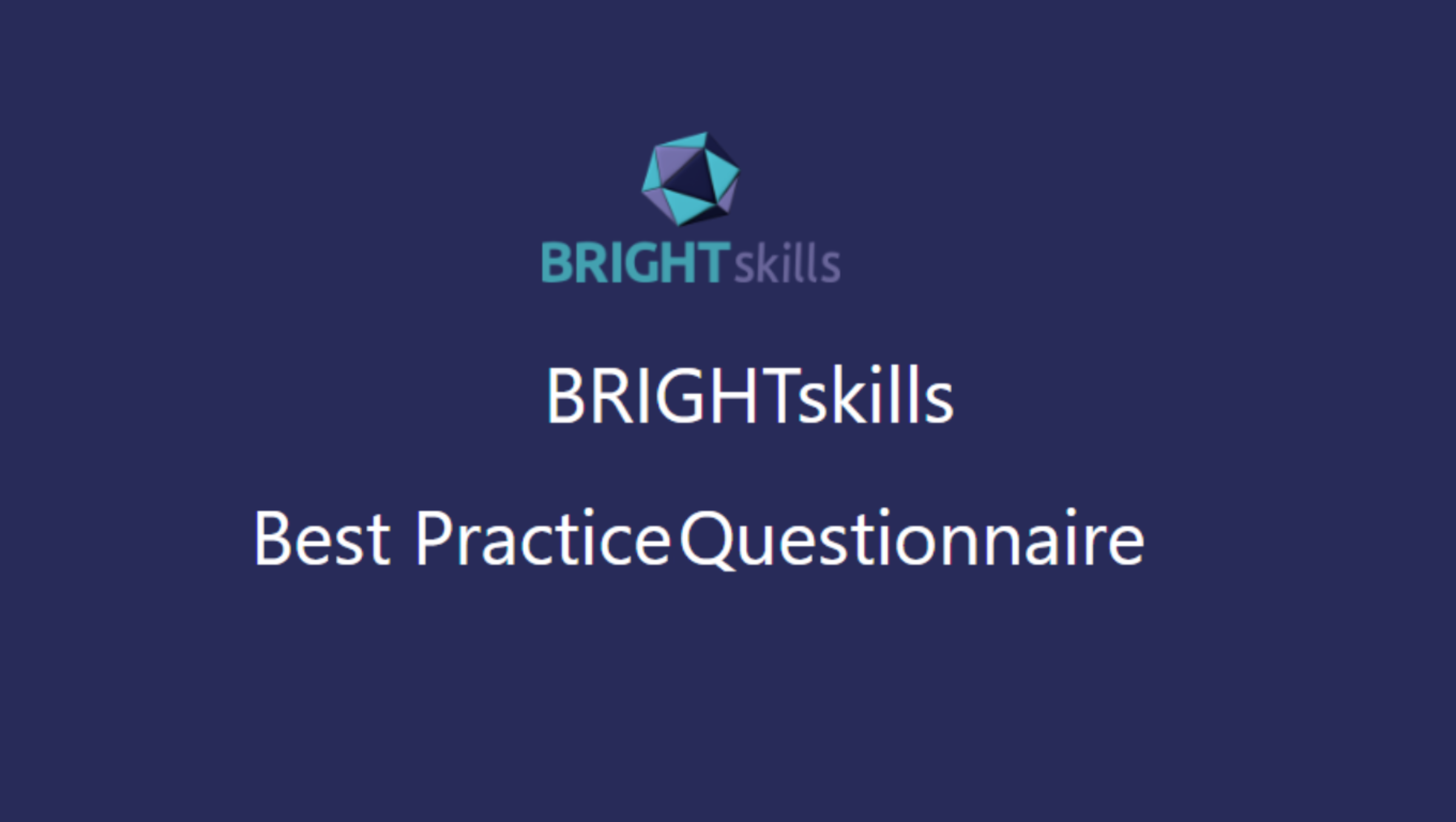 Progetto BRIGHTskills - Questionario sulle buone pratiche per lo sviluppo della workforce sanitaria