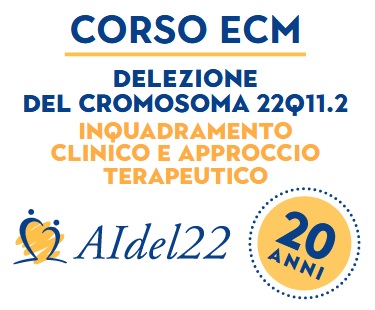 04/11/22, Firenze Corso - Delezione del cromosoma 22q11.2: inquadramento clinico e approccio terapeutico