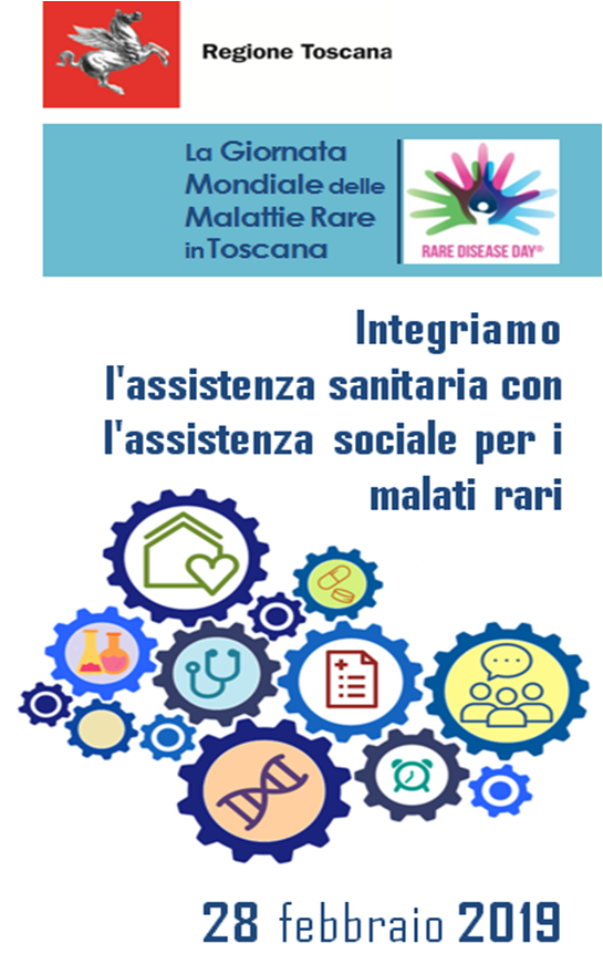 SAVE THE DATE - Firenze, 28/02/2019 - Giornata Mondiale delle Malattie Rare in Toscana